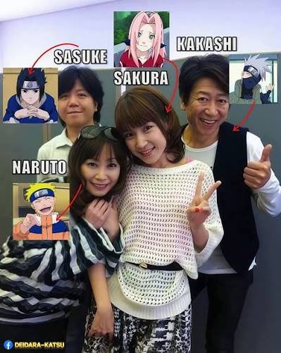 dubladores Naruto Sasuke