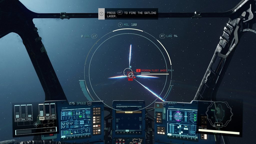 Starfield sem tela de carregamento
